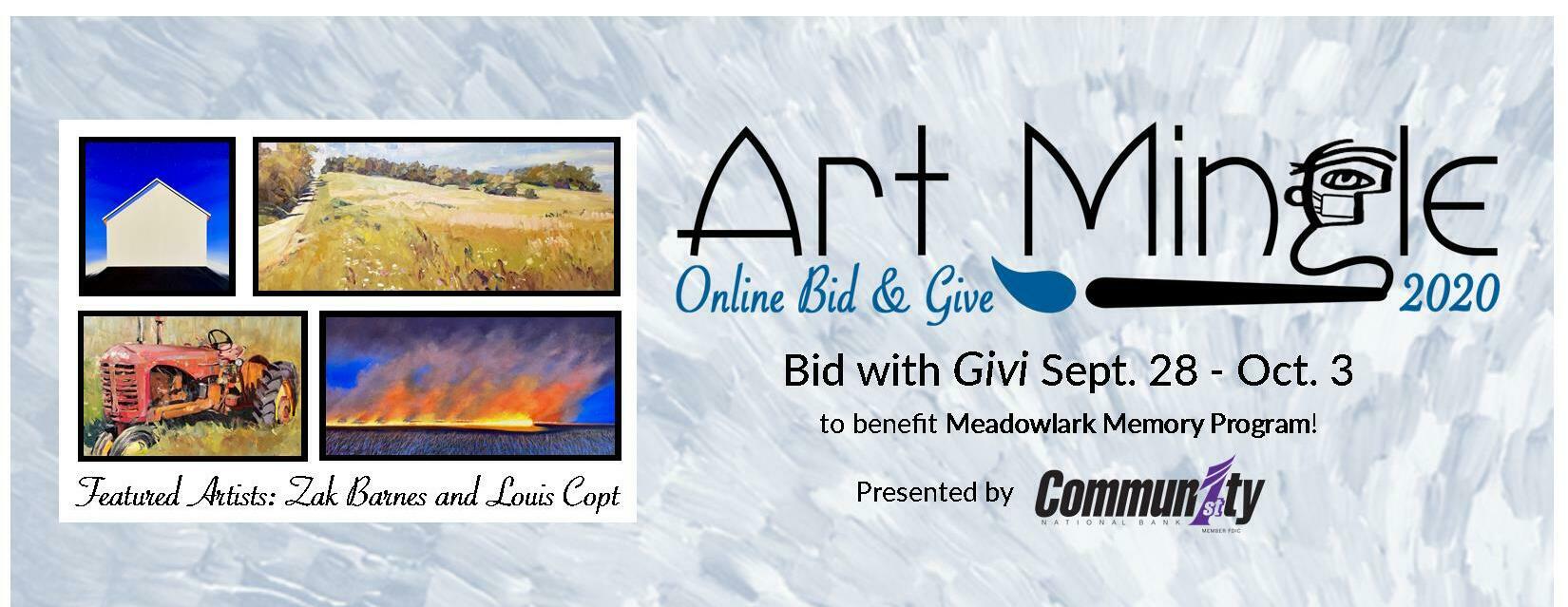 Art Mingle 2020: Online Bid & Give